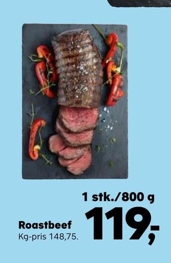 Kvickly Roastbeef tilbud