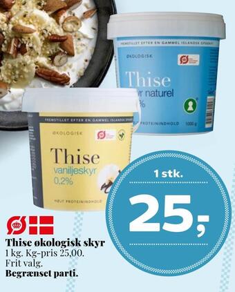 Dagli'Brugsen Thise økologisk skyr tilbud