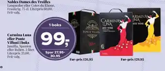 Carmina luna eller ponte villoni i boks
