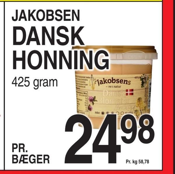 ABC Lavpris Dansk honning tilbud