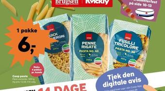 SuperBrugsen Coop pasta tilbud