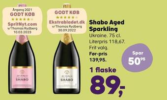 SuperBrugsen Shabo aged sparkling tilbud
