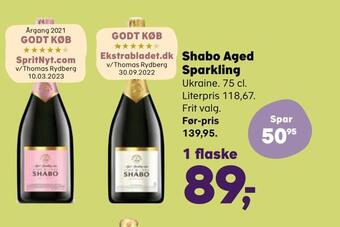 Kvickly Shabo aged sparkling tilbud