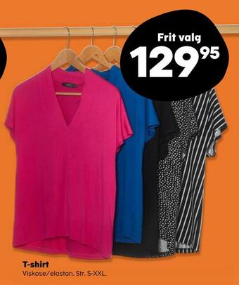 Kvickly T-shirt tilbud