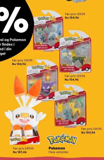 Kvickly Pokemon tilbud
