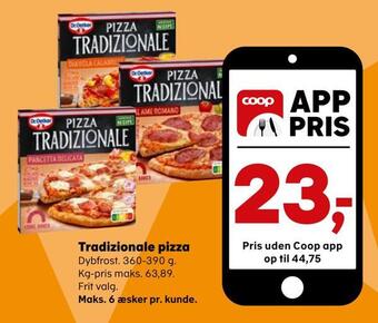 Tradizionale pizza