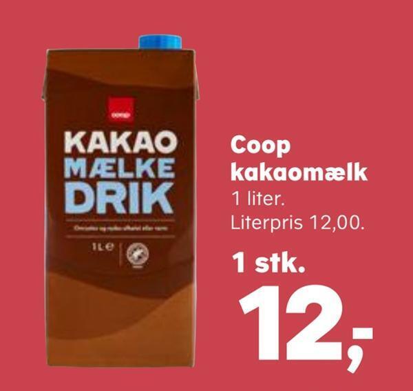 SuperBrugsen Coop kakaomælk tilbud
