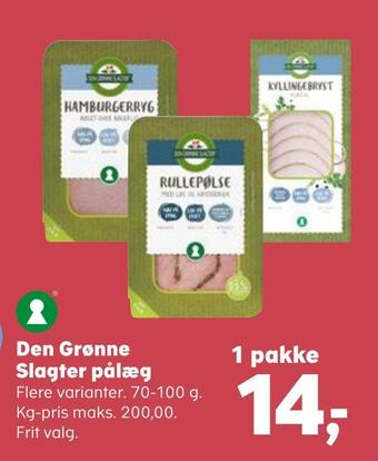 Den grønne slagter pålæg