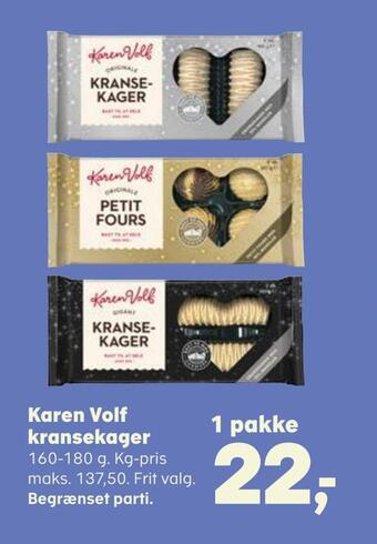 Karen volf kransekager