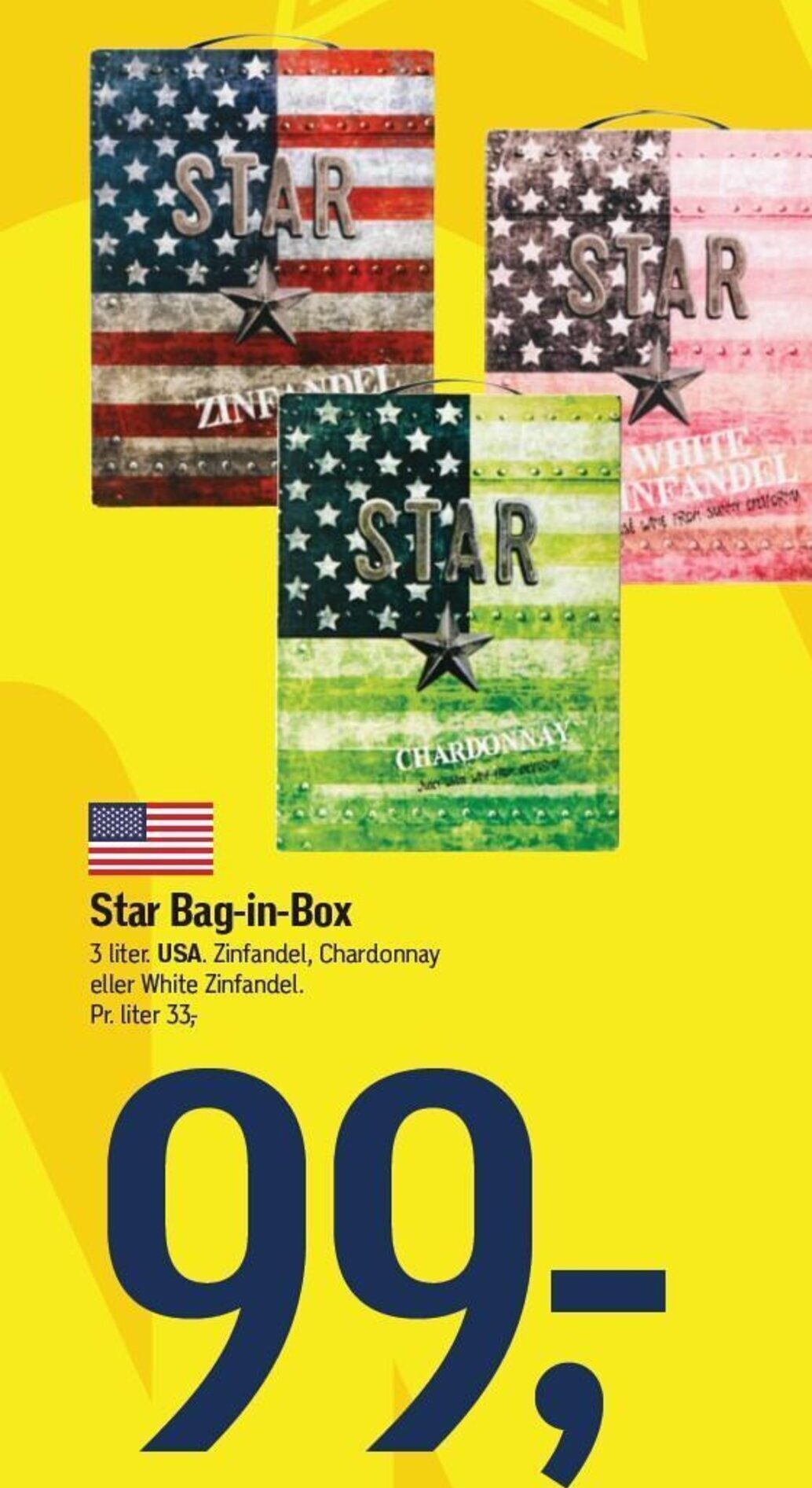 Føtex Star Bag-in-Box tilbud