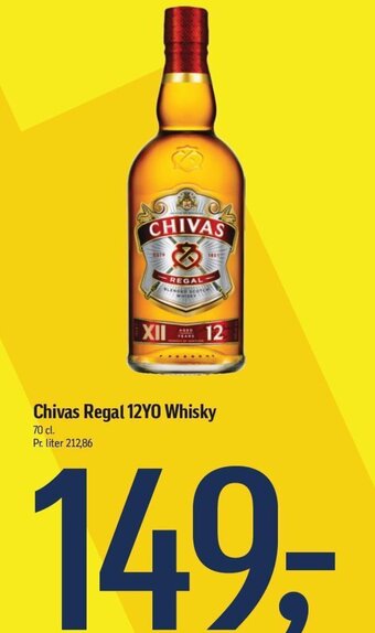 Føtex Chivas Regal 12YO Whisky tilbud