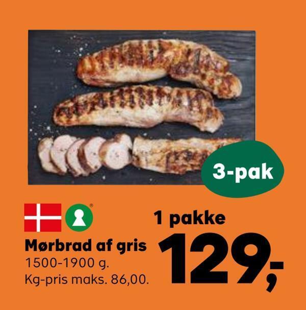 SuperBrugsen Mørbrad af gris tilbud