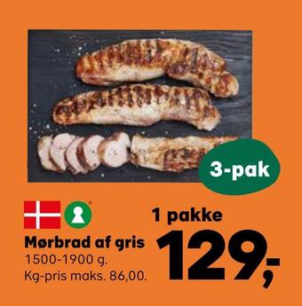 Mørbrad af gris