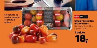 SuperBrugsen Smag forskellen mix tomater tilbud