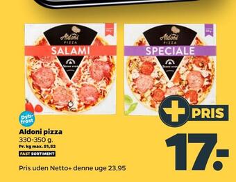 Netto Aldoni pizza tilbud