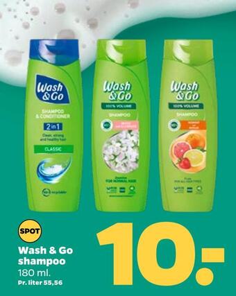 Netto Wash & go shampoo tilbud