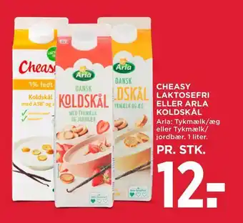 MENY Cheasy laktose fri eller arla koldskål tilbud