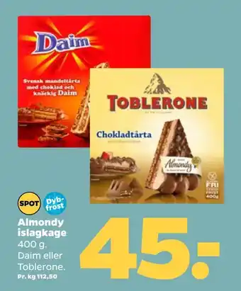 Netto Almondy islagkage tilbud