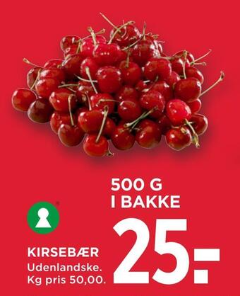 MENY Kirsebær tilbud
