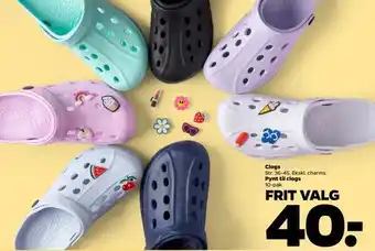 Clogs, pynt til clogs