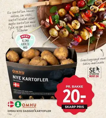 MENY Omhu nye danske kartofler tilbud