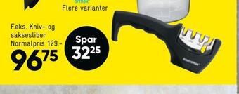 Bilka Kniv- og saksesliber tilbud