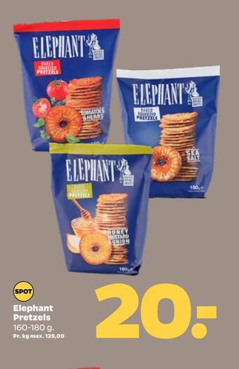 Netto Elephant pretzels tilbud