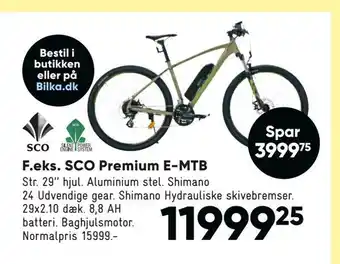 Bilka Sco premium e-mtb tilbud