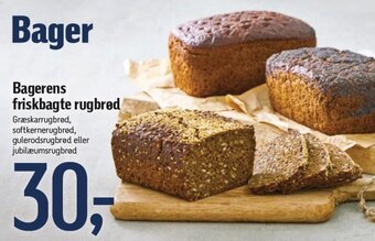 Føtex Bagerens friskbagte rugbrød tilbud