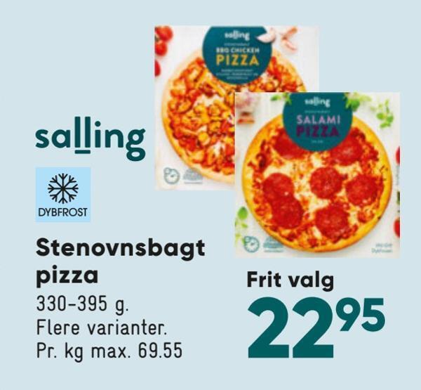Bilka Stenovnsbagt pizza tilbud