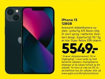 Bilka Iphone 13 128gb tilbud
