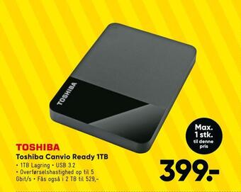Toshiba canvio ready 1tb
