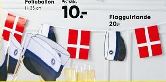 Bilka Flagguirlande tilbud