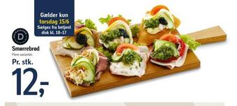 Føtex Smørrebrød tilbud