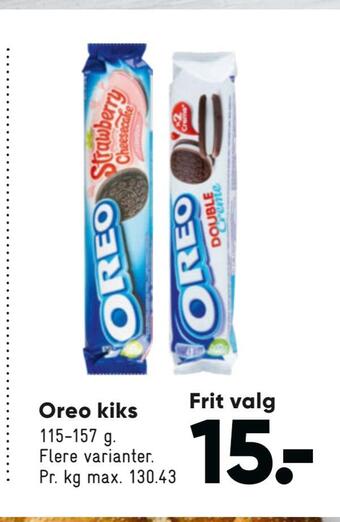 Bilka Oreo kiks tilbud
