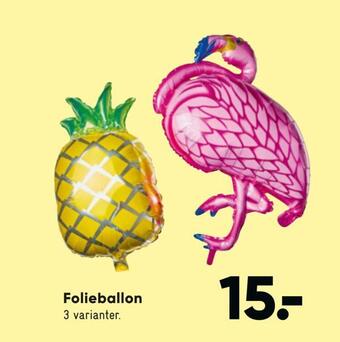 Bilka Folieballon tilbud
