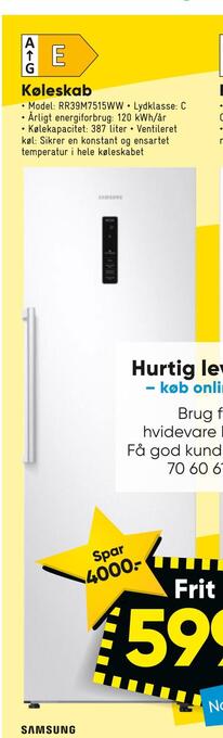 Bilka Køleskab tilbud