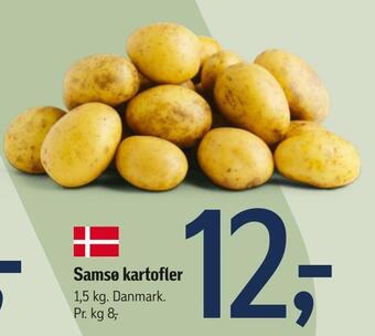 Føtex Samsø kartofler tilbud