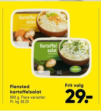 Bilka Flensted kartoffelsalat tilbud