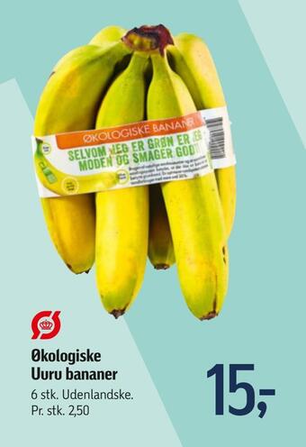Føtex Økologiske uuru bananer tilbud
