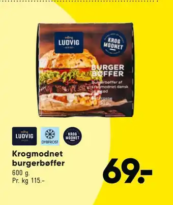 Bilka Krogmodnet burgerbøffer tilbud
