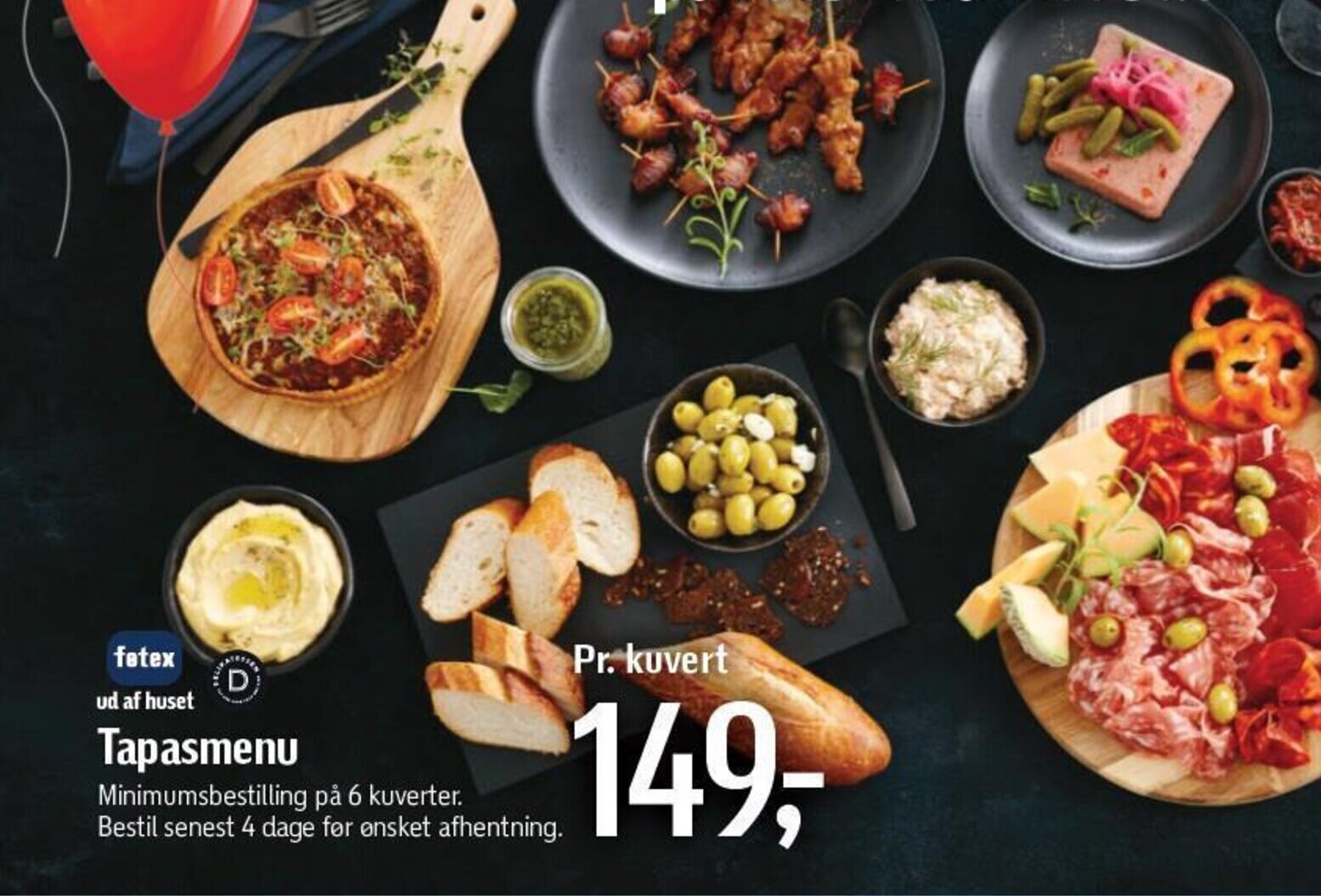 Føtex Tapasmenu tilbud