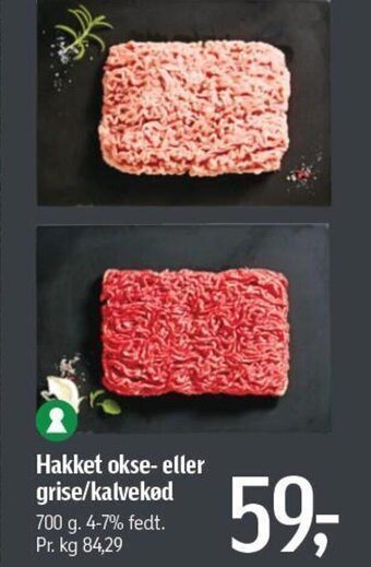 Føtex Hakket okse- eller grise/kalvekød tilbud
