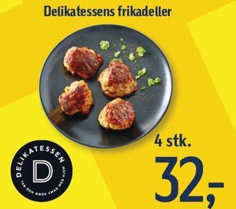Føtex Delikatessens frikadeller tilbud