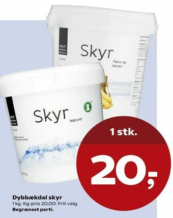 Kvickly Dybbækdal skyr tilbud