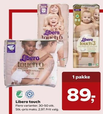 Kvickly Libero touch tilbud