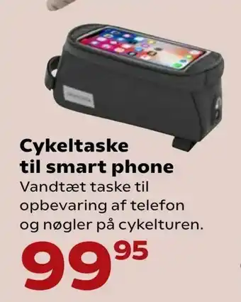 Cykeltaske til smart phone