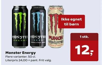 Kvickly Monster Energy tilbud