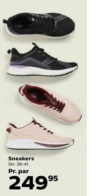 Kvickly Sneakers tilbud