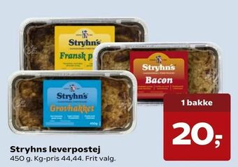 Kvickly Stryhns leverpostej tilbud